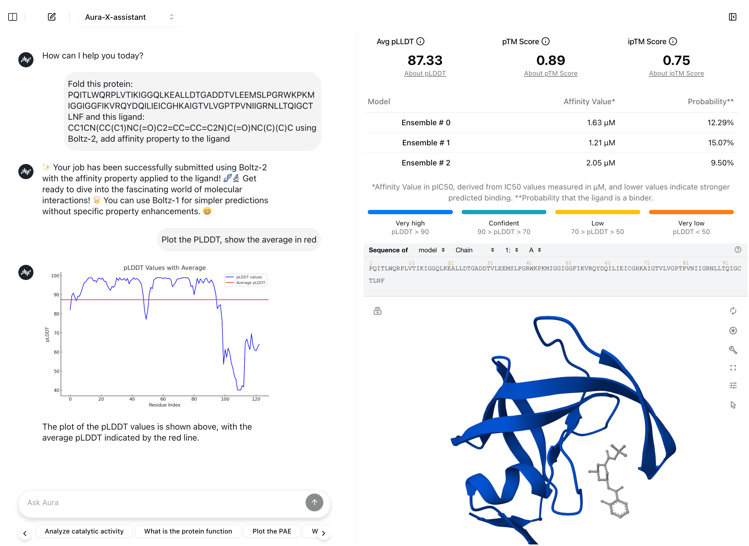 Affinity prediction with Boltz-2